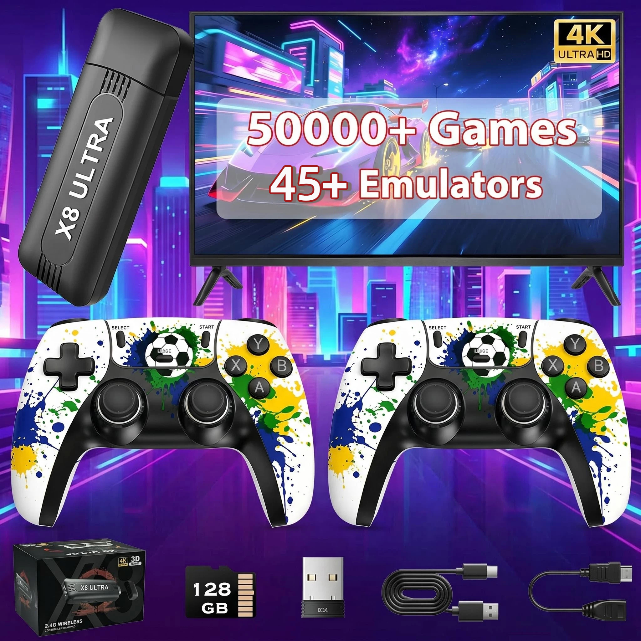 Retro-max8 , X8 Ultra Video game player