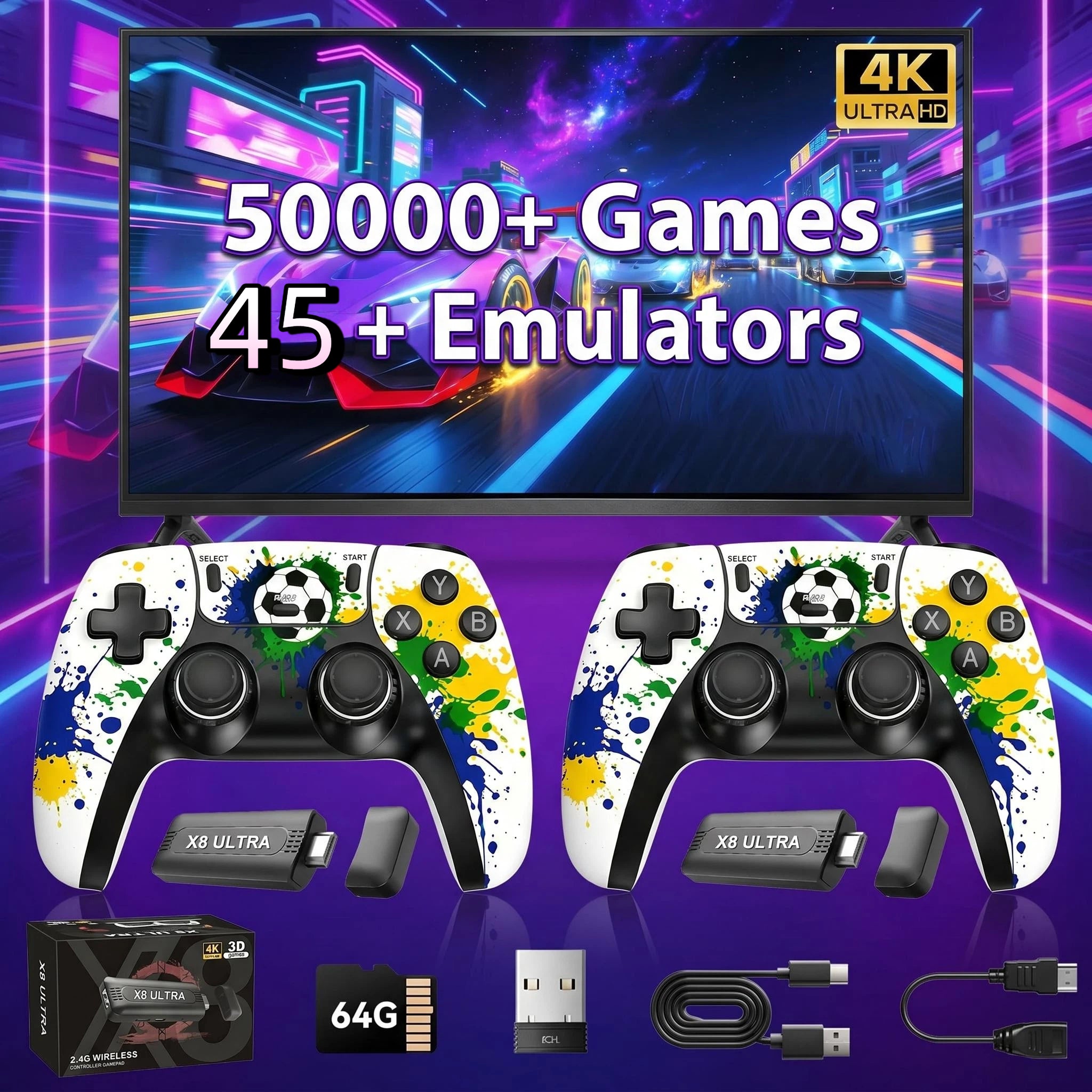 Retro-max8 , X8 Ultra Video game player