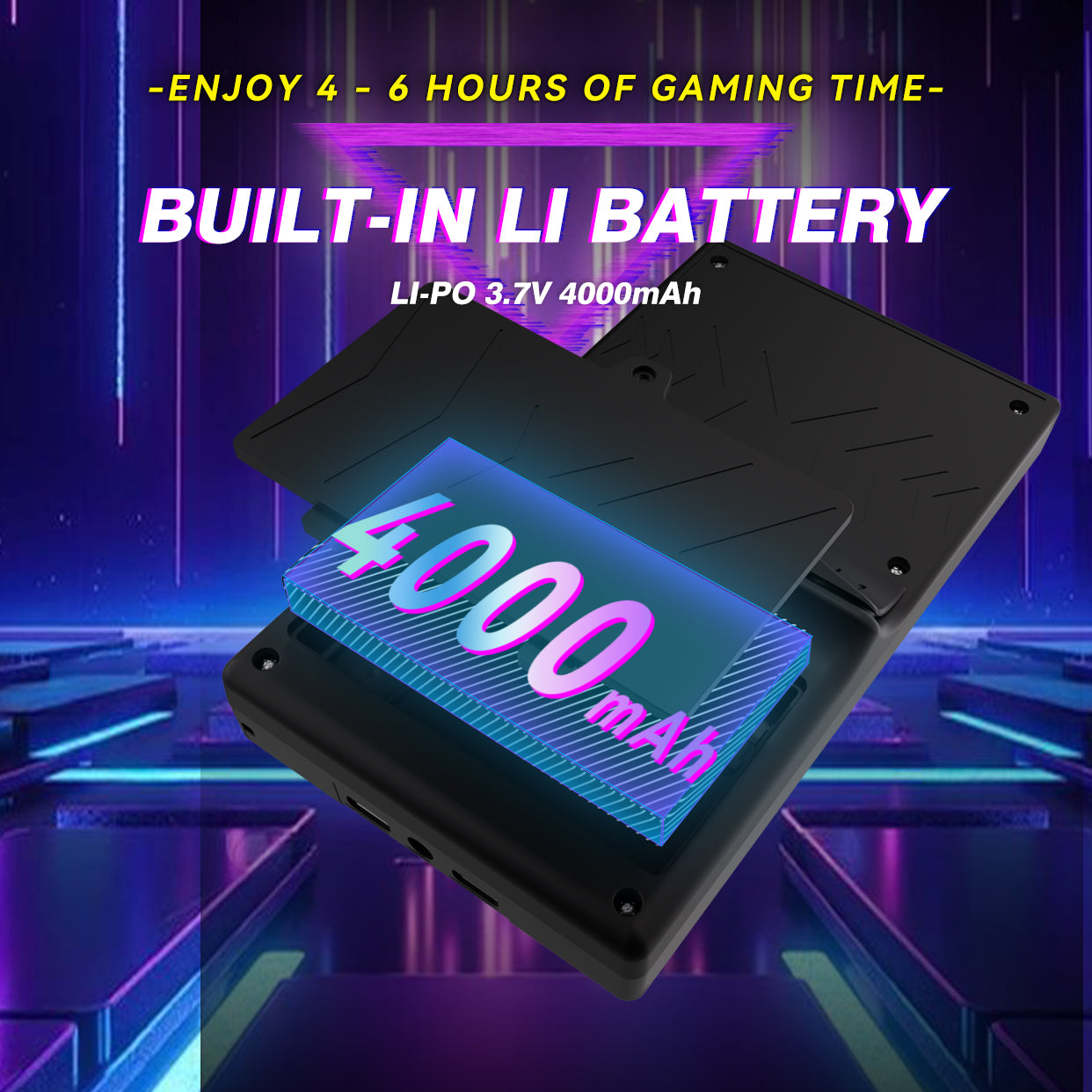 Retro-max8 Handheld Game Player- 4inch Screen