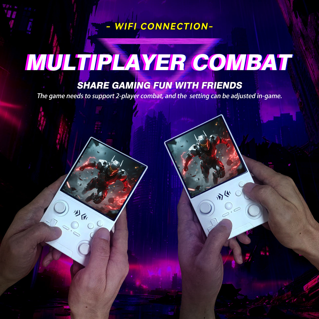 Retro-max8 Handheld Game Player- 4inch Screen