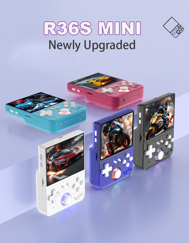 Retro-max8 R36S mini game console