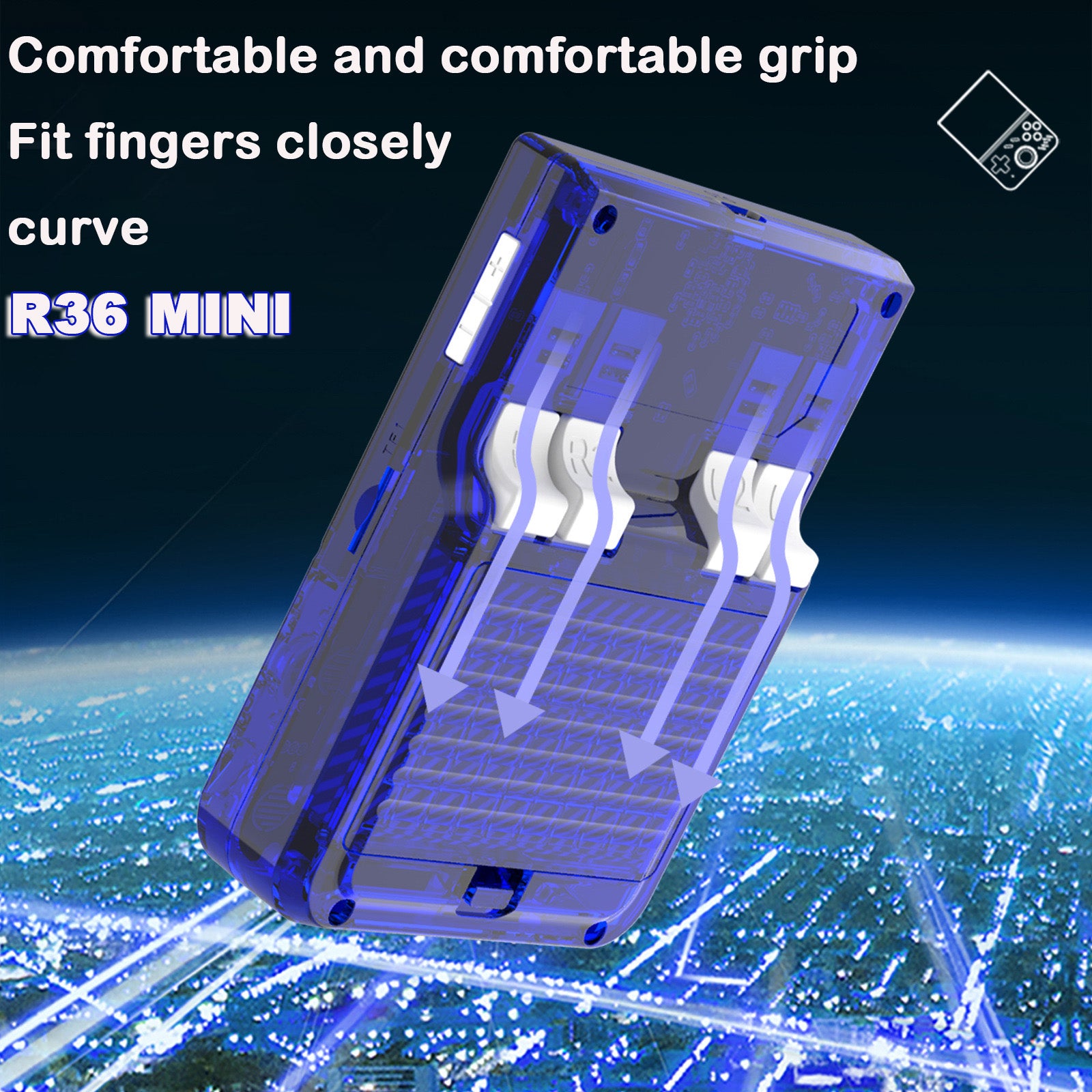 Retro-max8 R36S mini game console