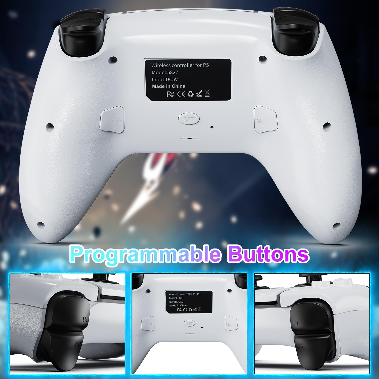 Retro-max8 , PS5 controller