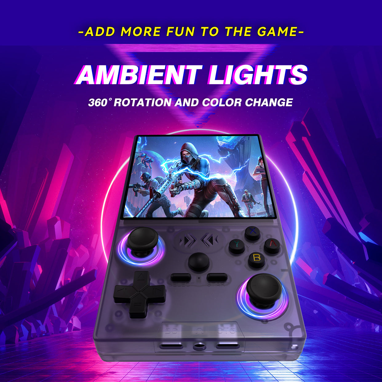 Retro-max8 Handheld Game Player- 4inch Screen