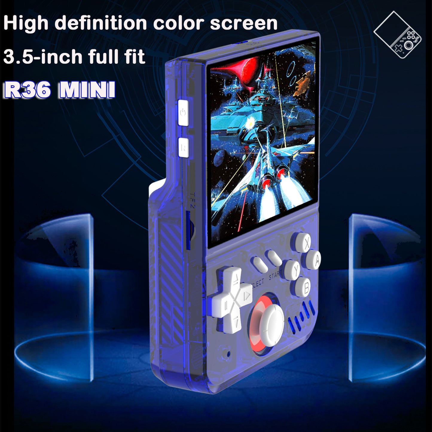 Retro-max8 R36S mini game console