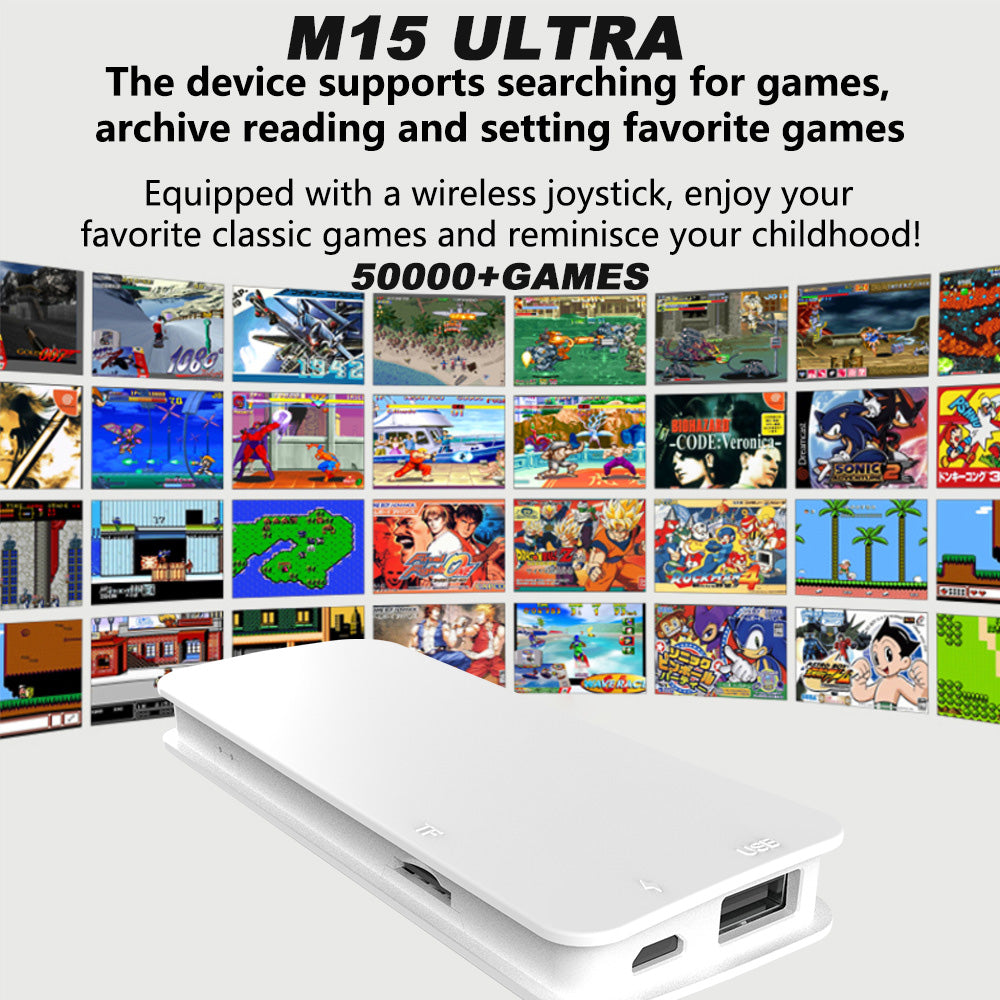 Retro-max8  ,M15 Ultra Retro Video Game player
