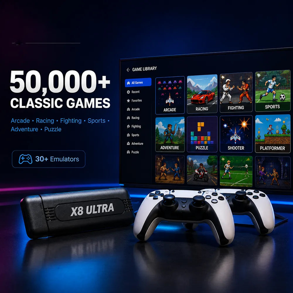 X8 Ultra with 50,000+ Games
