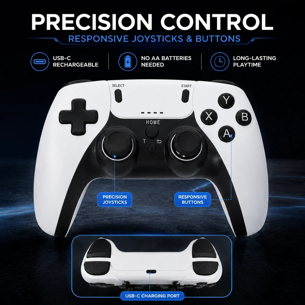 X8 Ultra Rechargeable Wireless Controller
